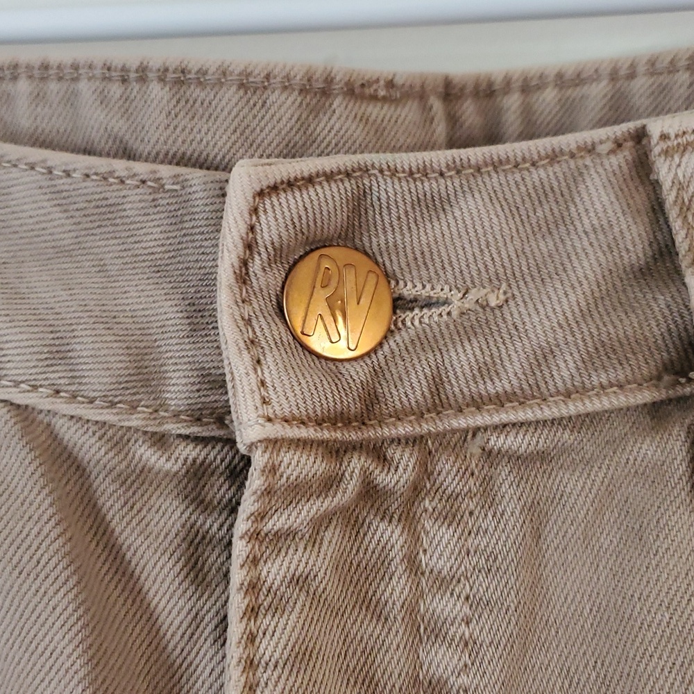 Reclaimed Vintage High-Rise Straight Leg Jeans Size 30 Womens Mom Jean - Picture 4 of 13